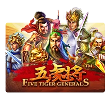 Joker123 : Five Tiger Generals - HONEYSLOT777