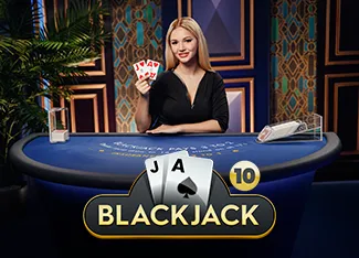 Blackjack 10 - Azure - HONEYSLOT777