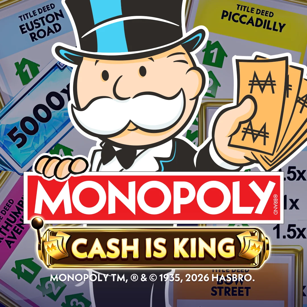 Redtiger : Monopoly Cash Is King - HONEYSLOT777