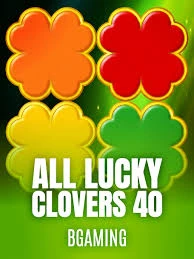 Bgaming : All Lucky Clover 40 - HONEYSLOT777