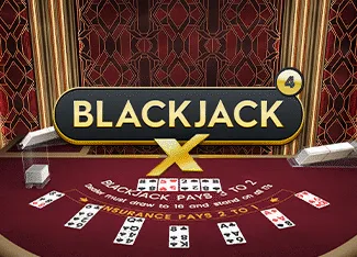Blackjack X 4 - Ruby - HONEYSLOT777