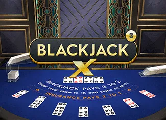 Blackjack X 3 - Azure - HONEYSLOT777