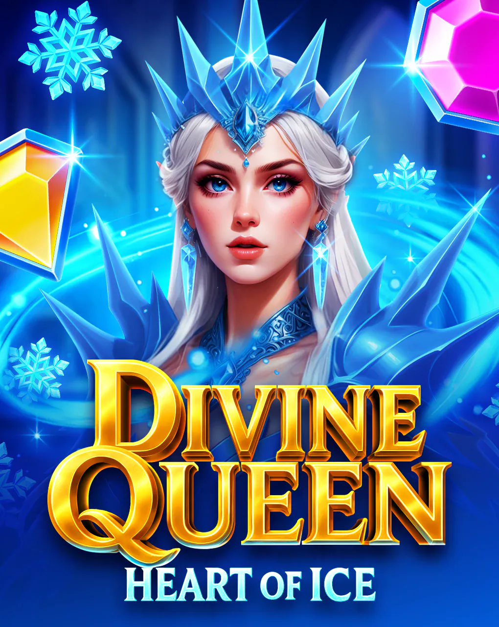 Bgaming : Divine Queen: Heart of Ice - HONEYSLOT777