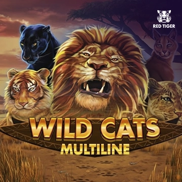 Redtiger : Wild Cats Multiline - HONEYSLOT777