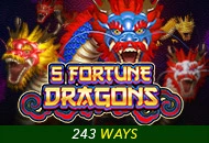 Spadegaming : 5 Fortune Dragons - HONEYSLOT777