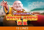 Spadegaming : Great Stars SA - HONEYSLOT777